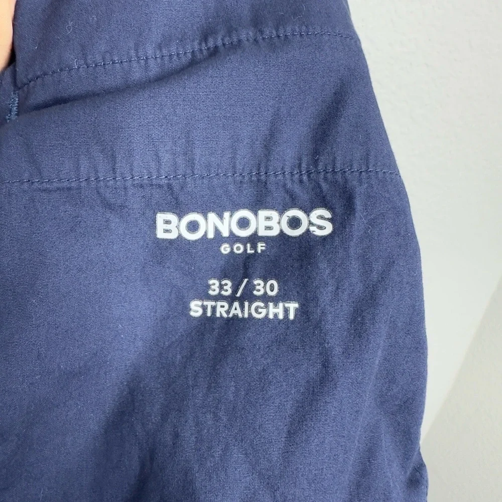 Bonobos Golf Pants Mens 33/30 Gray‎ Houndstooth Straight Performance Athleisure